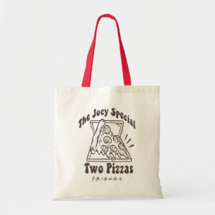 FRIENDS™ Joey Pizza Citaat Tote Bag