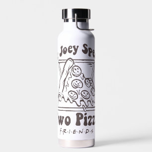 FRIENDS™ Joey Pizza Citaat Waterfles