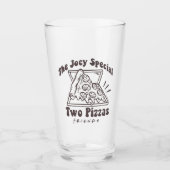 FRIENDS™ | Joey Pizza Quote Glas (Voorkant)