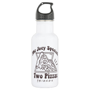 FRIENDS™ Joey Pizza Quote Waterfles