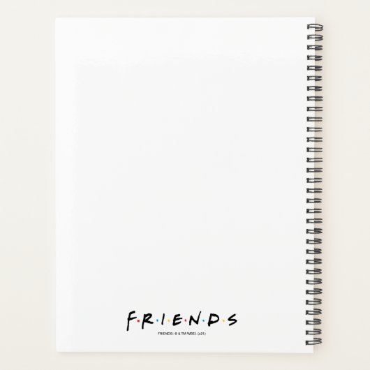 FRIENDS™ | Joey, Rachel en Ross - Ik hou van dit! Planner (Achterkant)