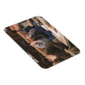 FRIENDS™ | Joey, Ross en Chandler op de Couch Magneet (Rechterzijde)