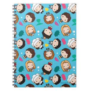 FRIENDS™ Karakter Chibi Patroon Notitieboek