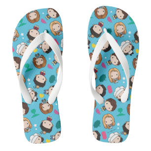 FRIENDS™ Karakter Chibi Patroon Teenslippers