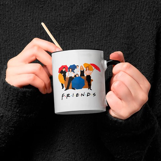 FRIENDS™ Karakter Silhouet Mok
