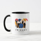 FRIENDS™ Karakter Silhouet Mok (Links)
