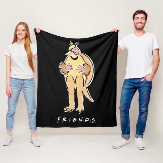 FRIENDS™ | Kerst Armadillo Fleece Deken (In situ)
