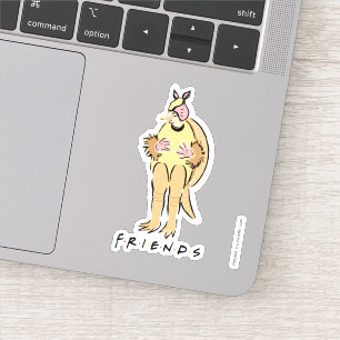 FRIENDS™ Kerst Armadillo Sticker
