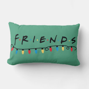 FRIENDS™ Kerstverlichting Logo Kussen
