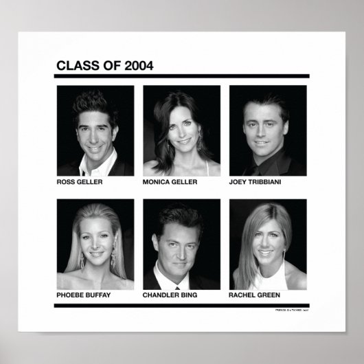 FRIENDS™ | Klas van 2004 Poster (Voorkant)