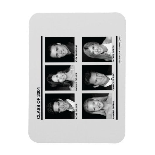 FRIENDS™ | Klasse 2004 Magneet (Verticaal)