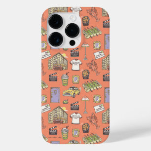 FRIENDS™ Kleurrijke Iconen Patroon Case-Mate iPhone 14 Pro Hoesje