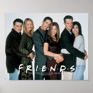 FRIENDS™ Knuffelende koppels Poster