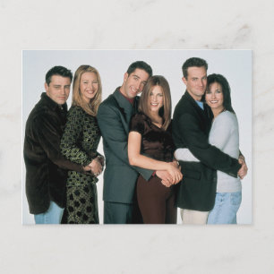 FRIENDS™ Knuffelende koppels Uitnodiging Briefkaart