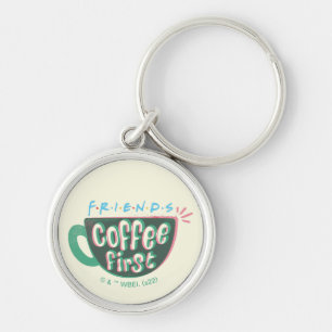 FRIENDS™ Koffie eerst Sleutelhanger