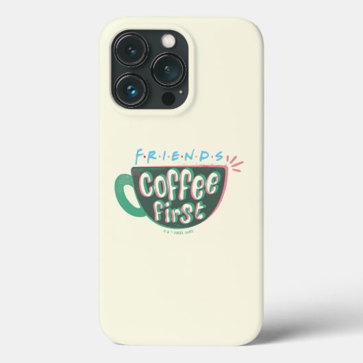 FRIENDS™ | Koffie eerste Case-Mate iPhone Case (Achterkant)