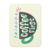FRIENDS™ | Koffie eerste Magneet (Verticaal)