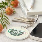 FRIENDS™ | Koffie eerste Sleutelhanger (Voorkant Rechts)