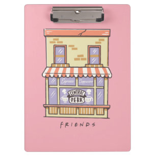 FRIENDS™ Koffiewinkel voor Cartoon in centrale p Klembord