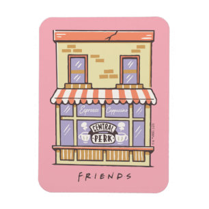 FRIENDS™ Koffiewinkel voor Cartoon in centrale p Magneet