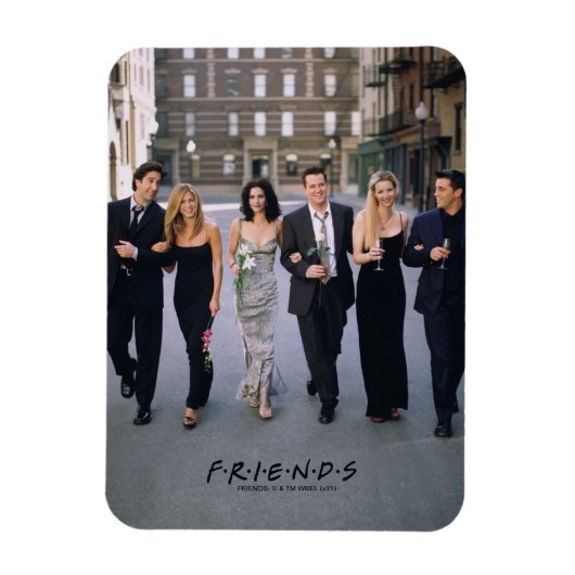 FRIENDS™ | Koppels in formele kleding Magneet (Verticaal)