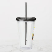 FRIENDS™ | Lange prijsopgave Acryl Drinkbeker (Rechts)