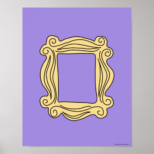 FRIENDS™ | Lijst peulgat Poster (Voorkant)