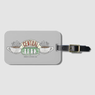 FRIENDS™ Logo centrale Waterverf Bagagelabel