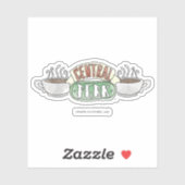 FRIENDS™ | Logo centrale Waterverf Sticker (Vel)