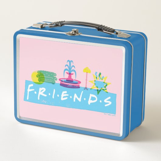 FRIENDS™ | Logo met pictogrammen (Voorkant)