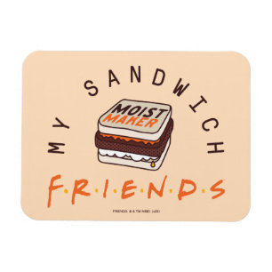 FRIENDS™   Mijn sandwich Magneet