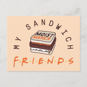 FRIENDS™ Mijn sandwich Uitnodiging Briefkaart