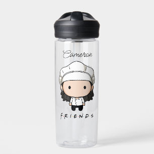 FRIENDS™   Monica Chibi   Jouw namen toevoegen Waterfles