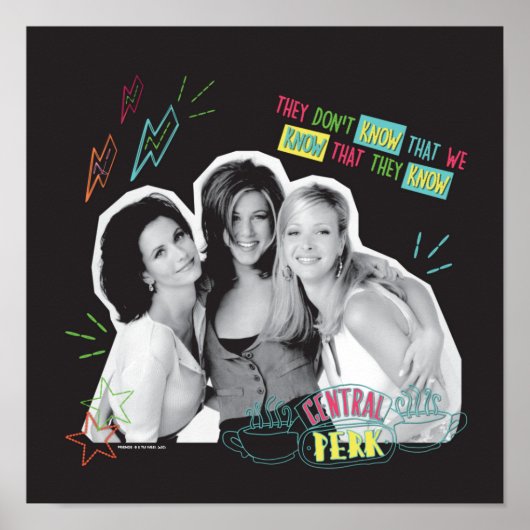 FRIENDS™ | Monica, Rachel en Phoebe Poster (Voorkant)