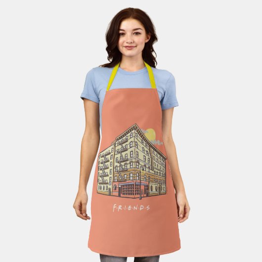 FRIENDS™ | Monica's Appartementsgebouw Schort (Gedragen)