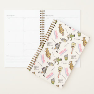 FRIENDS™ Motif Dessin Animé Brun