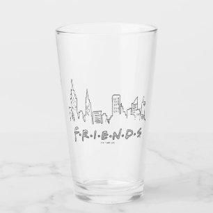 FRIENDS™   New York City Silhouette Glas