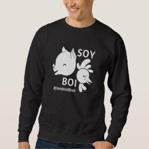 Friends Not Food Soy Boy Tofu Vegan Vegetarian Trui