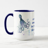 Friends Octopus op je gezicht Funny Quote Mok (Links)