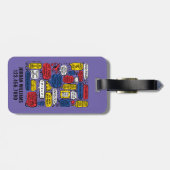 FRIENDS™-offertes Bagagelabel (Achterkant horizontaal)