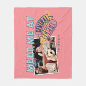 FRIENDS™ | Ontmoet me bij Central Perk Fleece Deken (Voorkant)