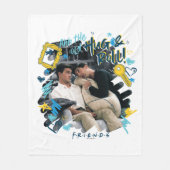 FRIENDS™ | Oude bok en rol Fleece Deken (Voorkant)