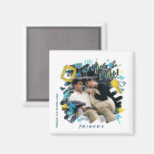 FRIENDS™ | Oude bok en rol Magneet (Voorkant / Achterkant)