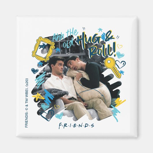 FRIENDS™ | Oude bok en rol Magneet (Voorkant)