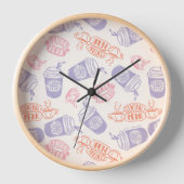 FRIENDS™ | Pastel Central Perk Pattern (Voorkant)