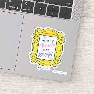 FRIENDS™ Peephole Jij bent de Monica tegen mijn Sticker