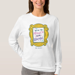 FRIENDS™ Peephole Jij bent de Monica tegen mijn T-shirt