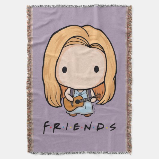 FRIENDS™ | Phoebe Chibi Deken (Voorkant Verticaal)