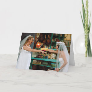 FRIENDS™   Phoebe en Monica in Weddenschappen Kaart