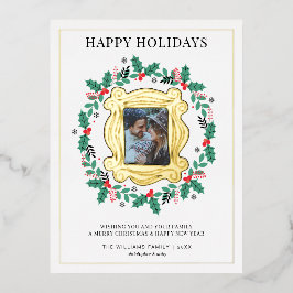 FRIENDS™ Photo Holiday Kerstmis Kaart